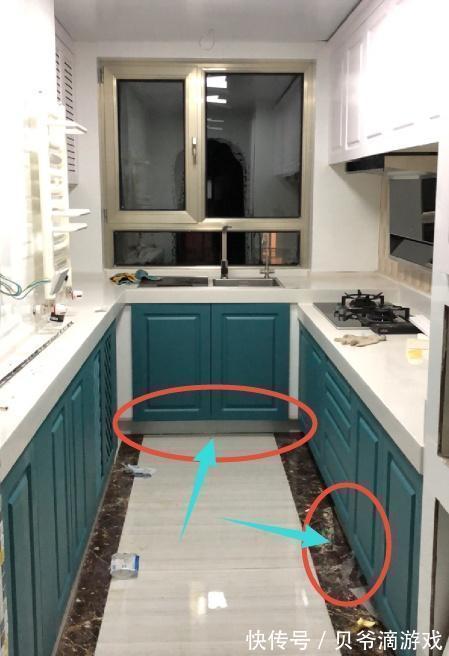 嵌入式|现在还有人砖砌橱柜?老土公婆非要弄,没想到装修完效果还不错