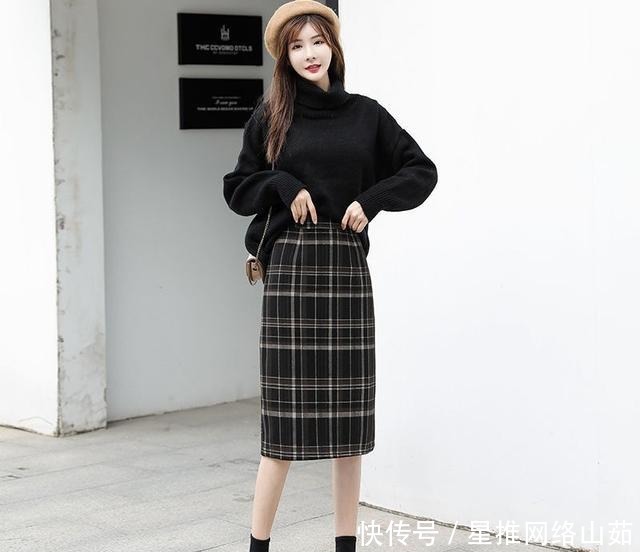 慵懒|今冬又火了一种穿搭:叫“慵懒风毛衣”+半身裙,比穿旗袍还洋气
