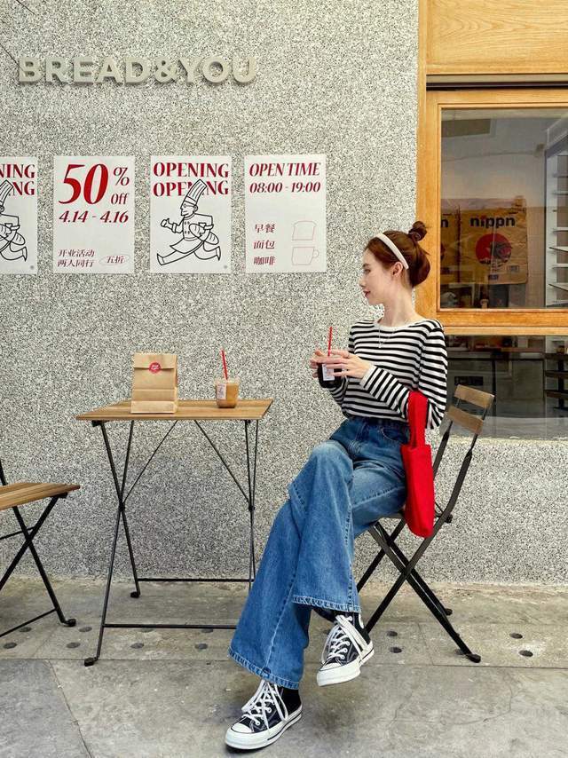 风衣|一看就是高级穿搭,上班通勤的穿搭,风衣搭配牛仔裤气质感满分