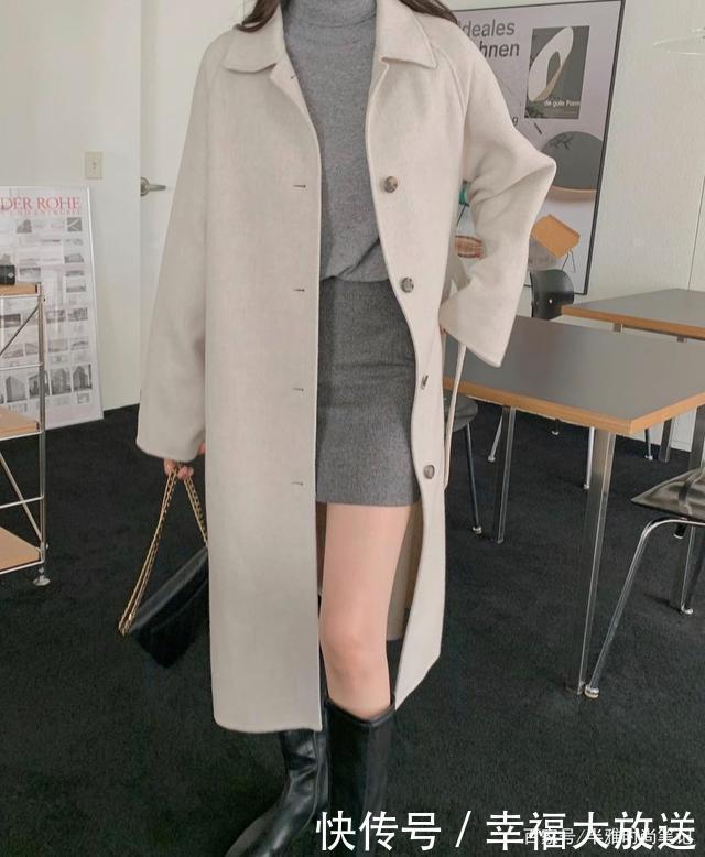正确|大衣+半裙,才是冬天的正确打开方式