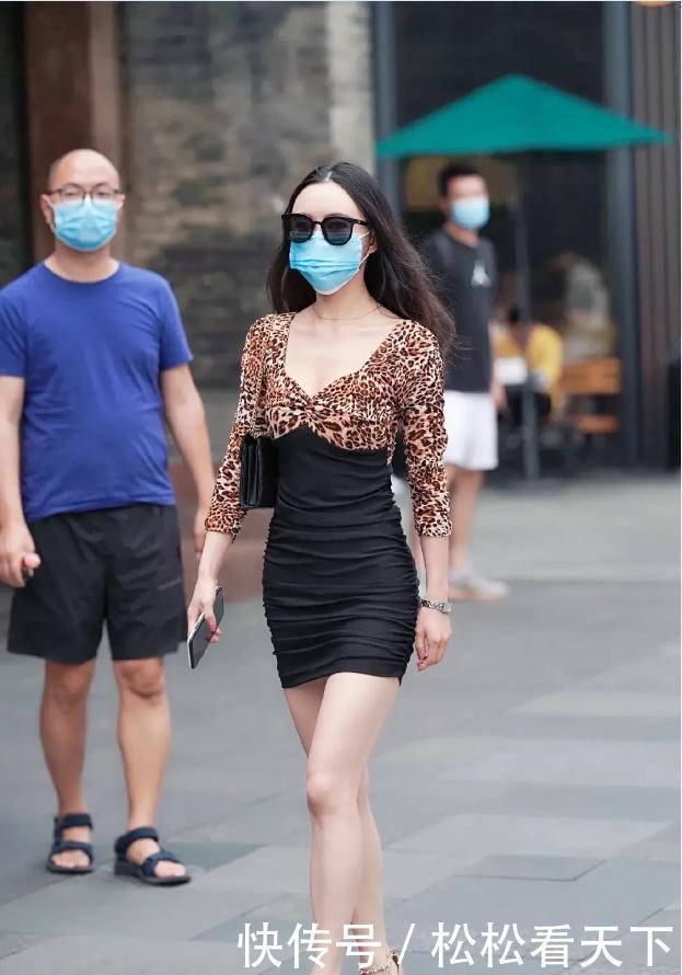 时尚|豹纹包臀裙好看洋气显身材,成熟大气又高级,美出新高度