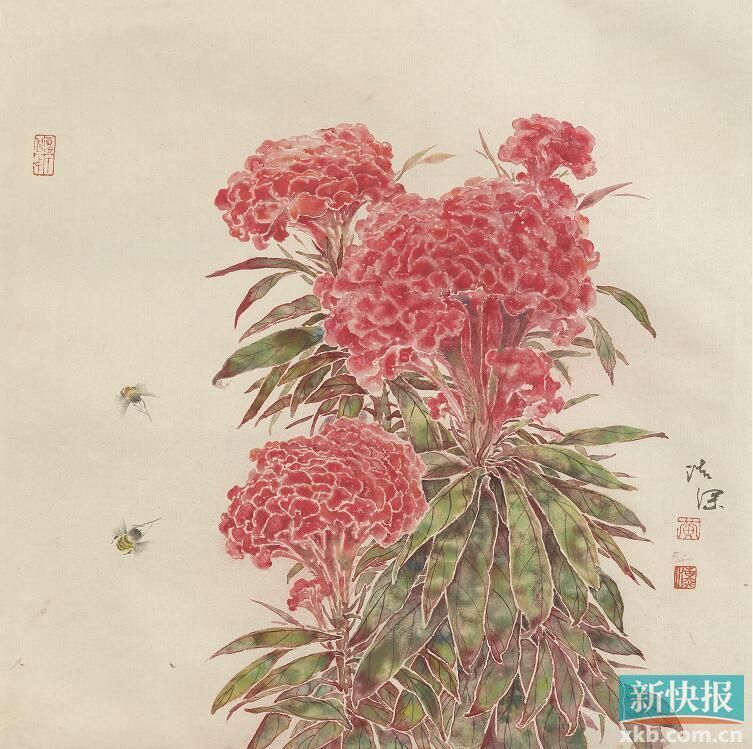 笔墨|居廉艺术的当代思考,撞水撞粉与没骨法在隔山艺术馆再探讨