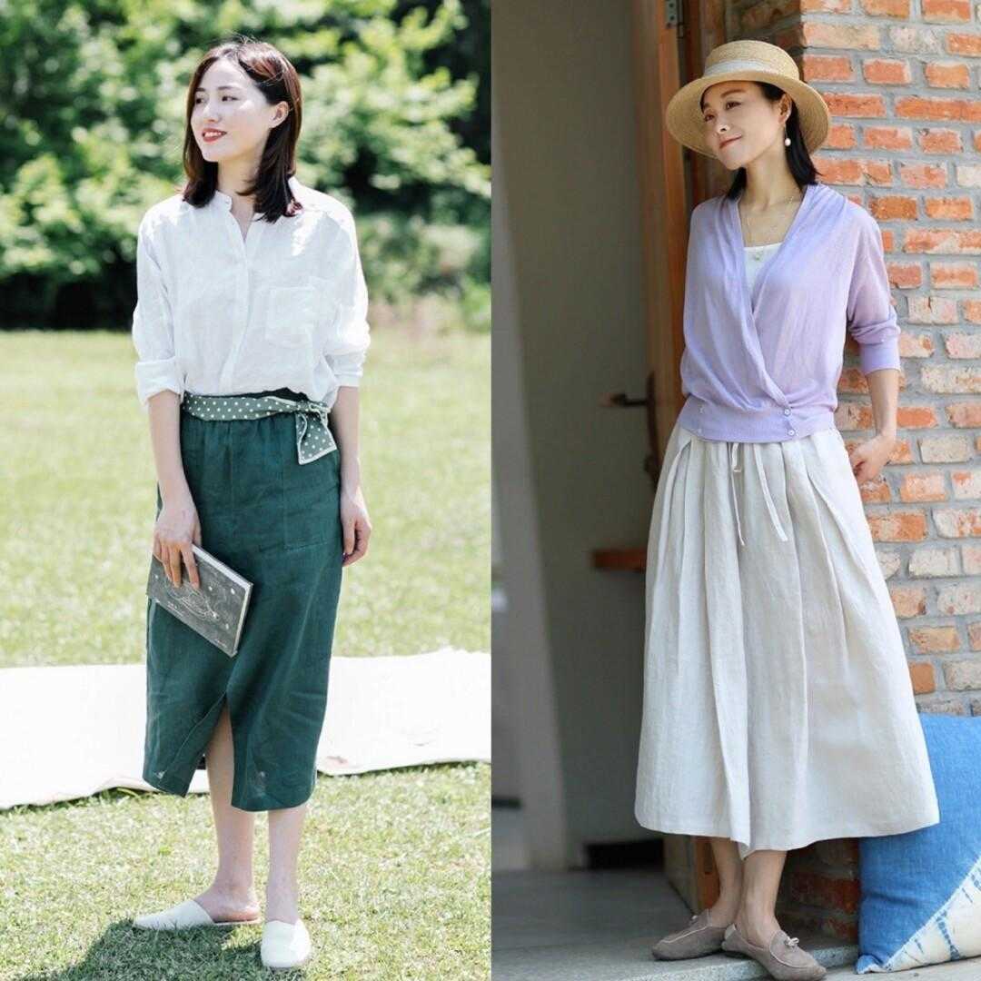 穿搭|夏季出游必备衣服单品,轻盈舒适的棉麻风,也能拍出时尚大片来