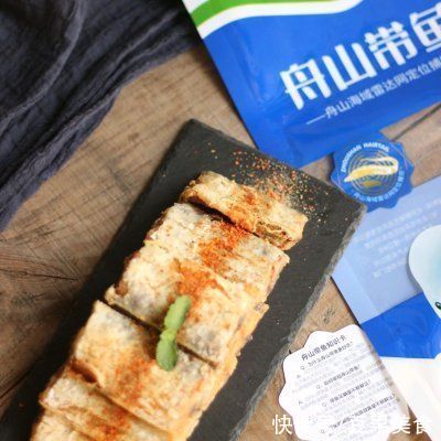 早晨来一碗干炸舟山带鱼,大人小孩都爱吃
