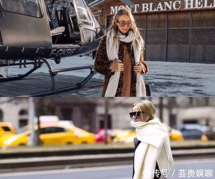 流行|围巾别再绕脖子系啦, 今年最流行的系法是这种! 保暖又时髦!