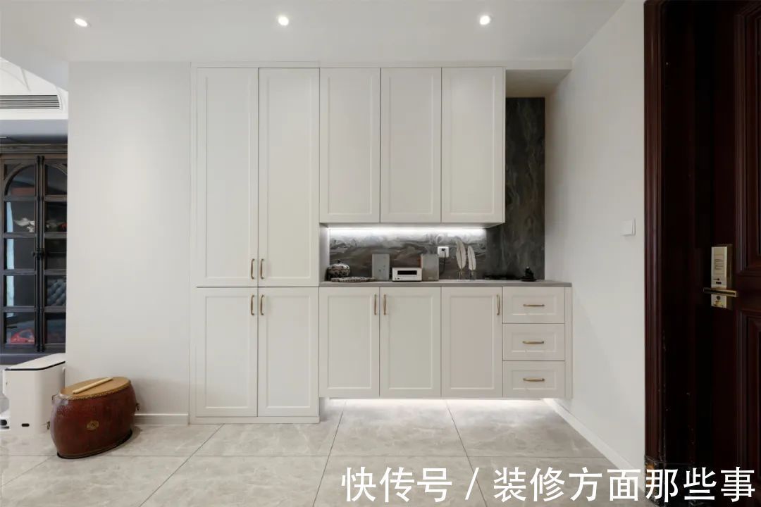 二胎|171㎡豪宅装修设计,二胎家庭老人同住还能全屋0杂物!