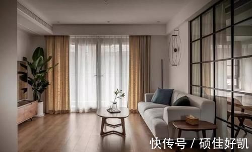 原木色|完美主义的124㎡品质美家,舒适感、居住情调、文艺范儿都有了