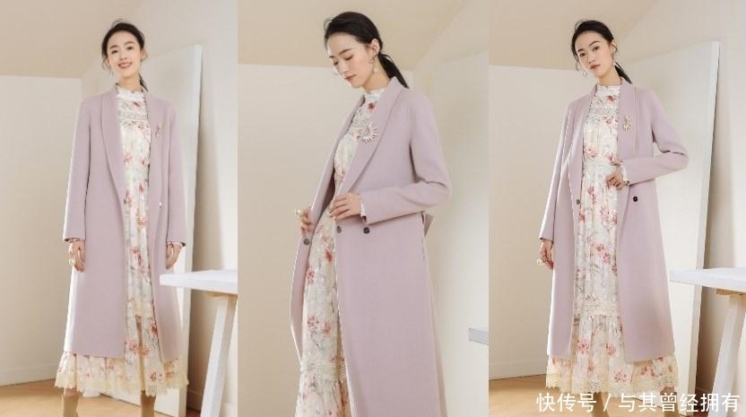 气质|40岁后少穿羽绒服,大衣让你更显气质,9种不同颜色大衣穿搭!