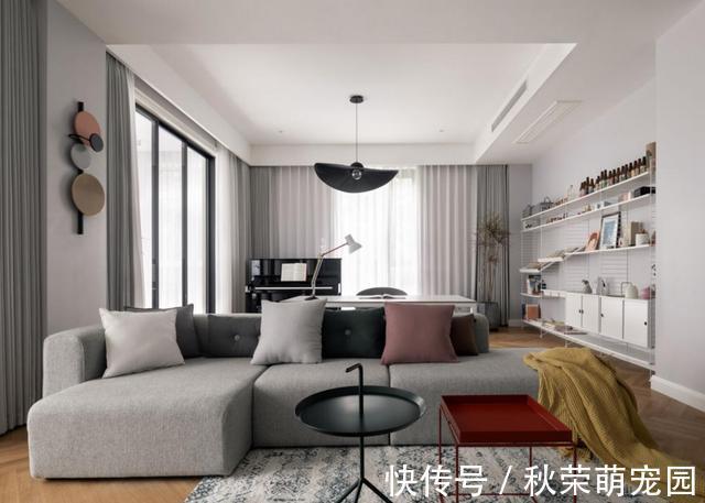 书房|如果家里人不多,建议留三个房间,看她225㎡大平层,很实用