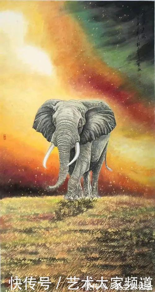 胡润&中国当代最具代表性艺术家——吕维超动物画作品赏析