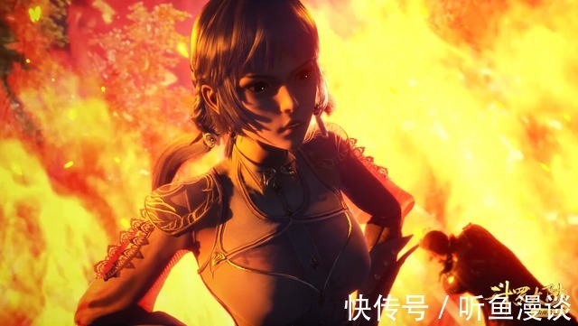 千仞雪|斗罗大陆:盘点七位女神凶狠的眼神杀,看完你还敢爱她们吗?