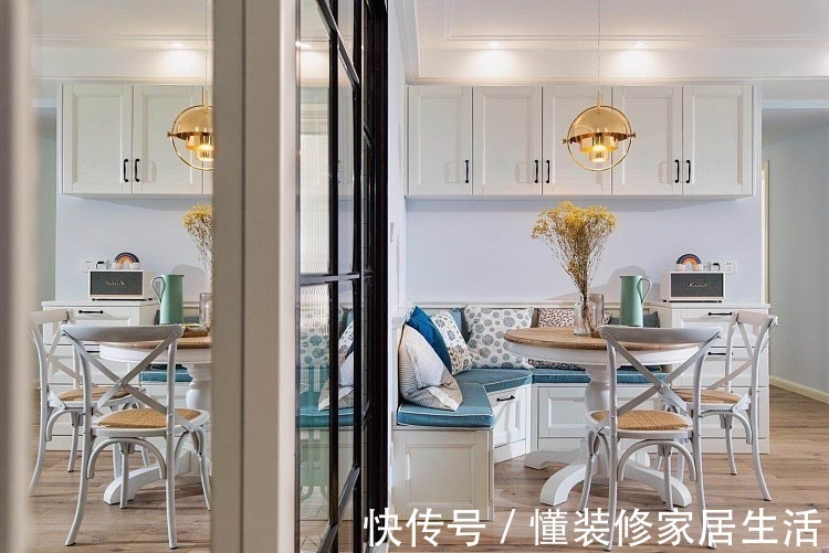 卡座|装修简美风格的家越来越多,住过就知道:不仅漂亮,还耐看不过时