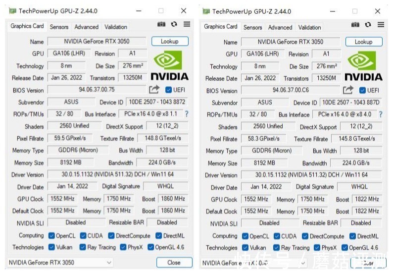 猛禽|有点贵的甜品卡，是否值得入手？华硕RTX3050显卡（猛禽&巨齿鲨）评测