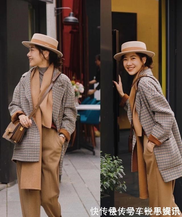 大衣 时尚博主驼色大衣超全穿搭整理,承包你整个秋冬的时尚,值得借鉴!