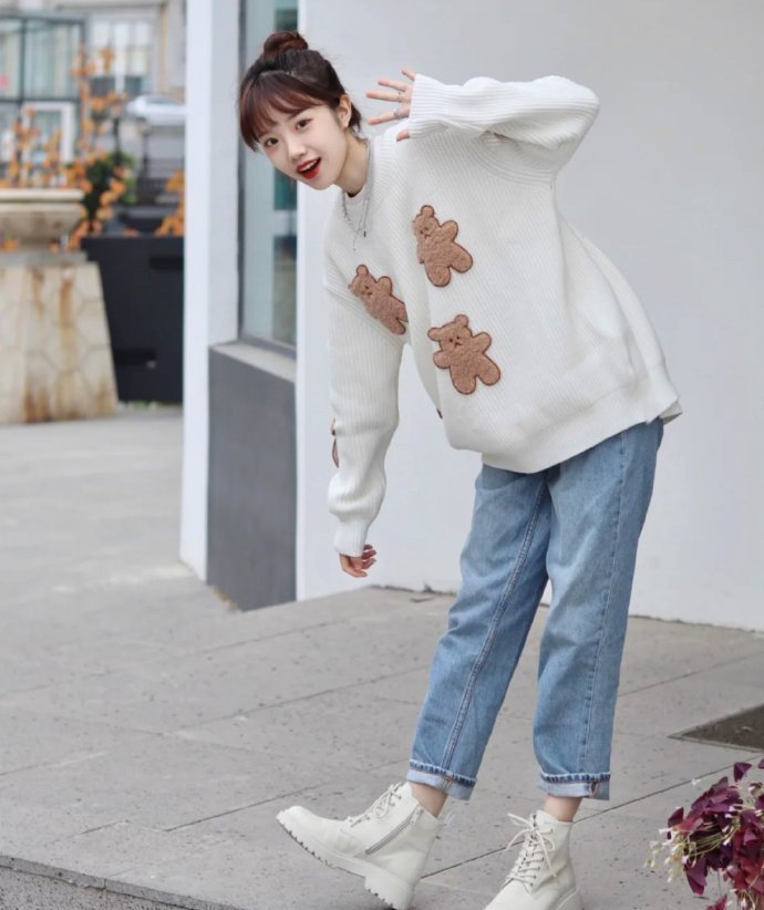 超级|一看就很有气质的女孩穿搭, 超级适合凹起造型