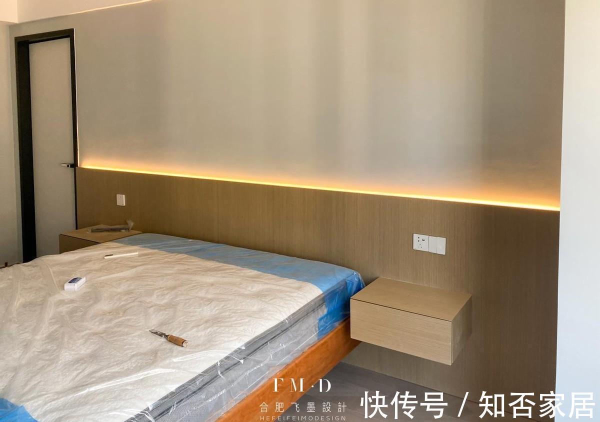 衣柜|回到装修前，我先把床头柜扔了，再有机会，就要做衣柜一体式设计