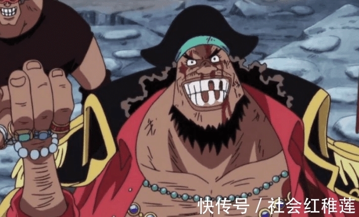红发|海贼王：黑胡子抓伤红发就厉害了？那是你没看见黑胡子伤的有多惨！