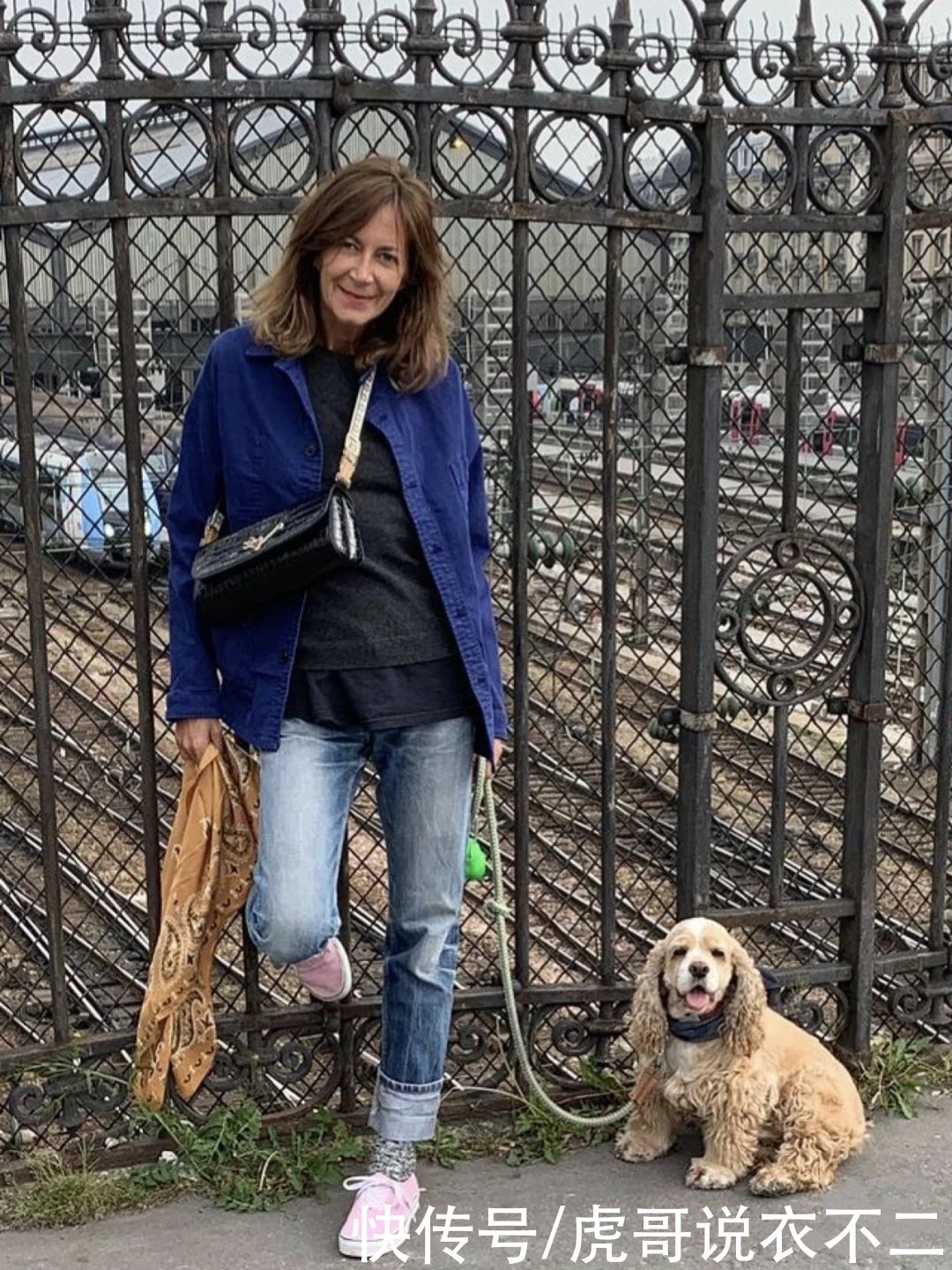 慵懒|这位法国奶奶真会穿，优雅慵懒又随性，这才是老年人该有的气质