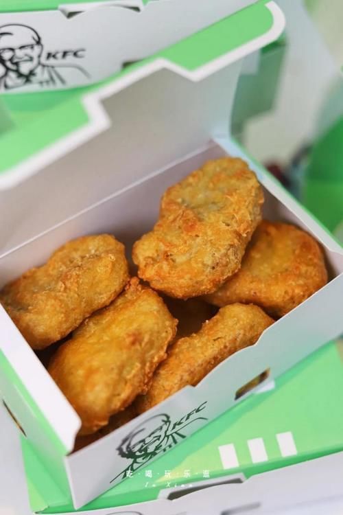  肯德基|肯德基变绿了！！！新品没有肉？？？
