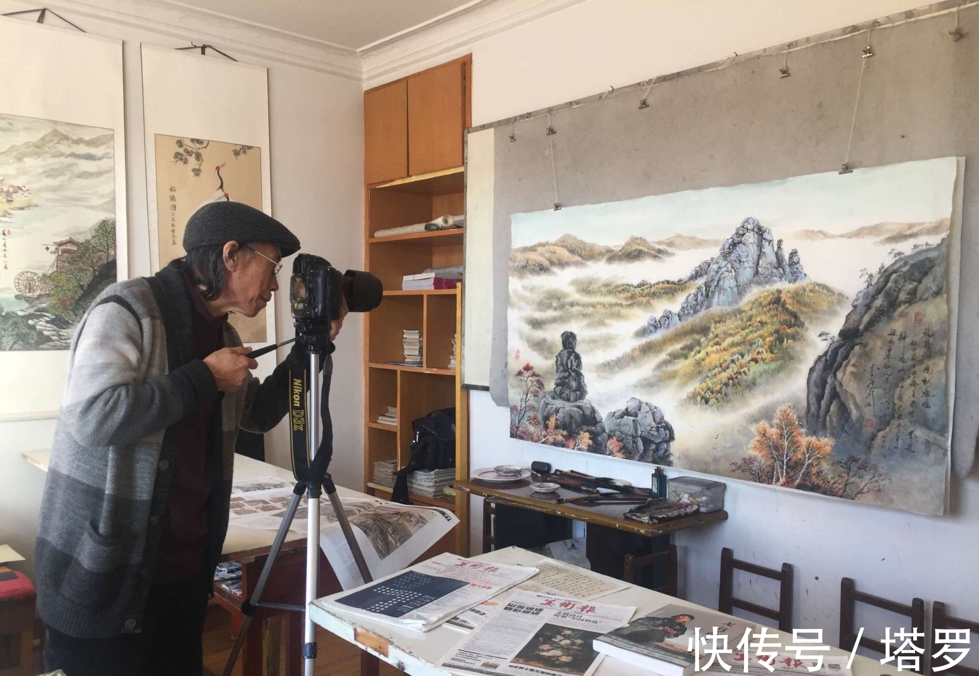 国画!我的中华之旅与组画《中华江山》