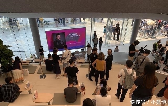 产品|华为全球旗舰店彻底火了外观很大气,造价不菲