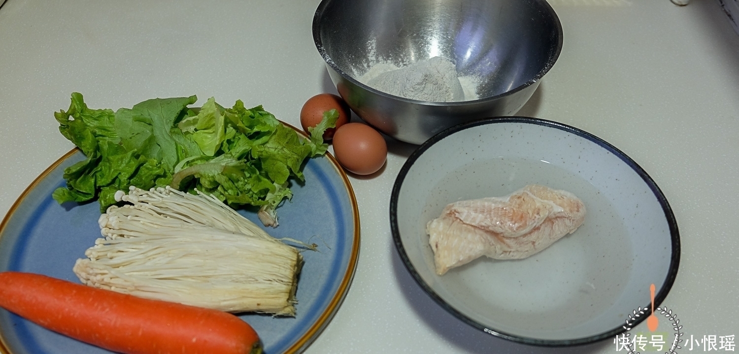 饼卷|女儿最爱的大饼卷一切，不早起，10分钟上桌，孩子满意妈妈省事儿