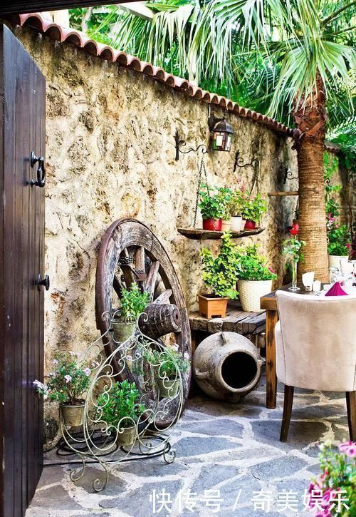 防风|老婆无意间发现一户人家阳台,太高级了,先拍照等有了房照着装