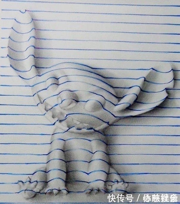 老师$15岁男孩上课总是不专心低头画画!老师翻开他笔记本后甘拜下风