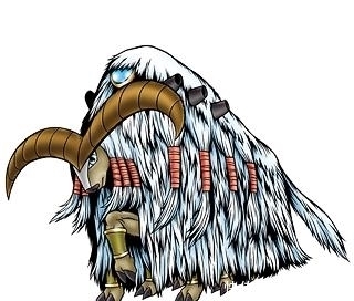 属性|数码宝贝:冰属性的十斗士,体型非常巨大,绝招是绝对零度