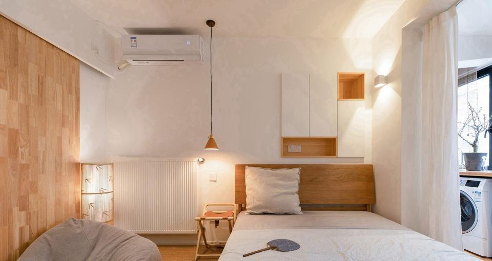 空间|45㎡小户型学区房,爆改后“小中见大”,整个家被一眼望穿