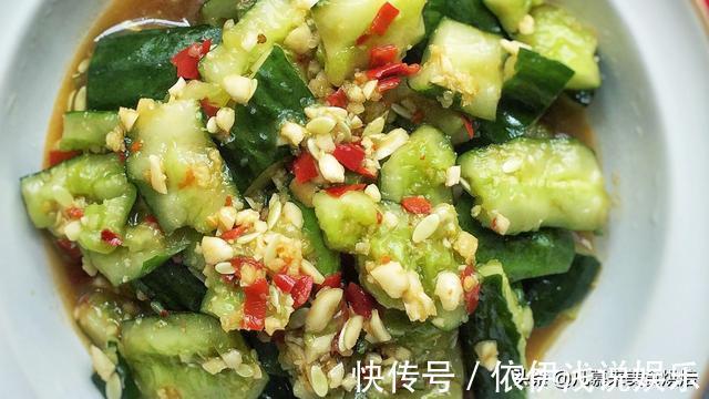 主菜|原来黄瓜切法有这么多种，黄瓜的花式切法大全图文详解，一看就会