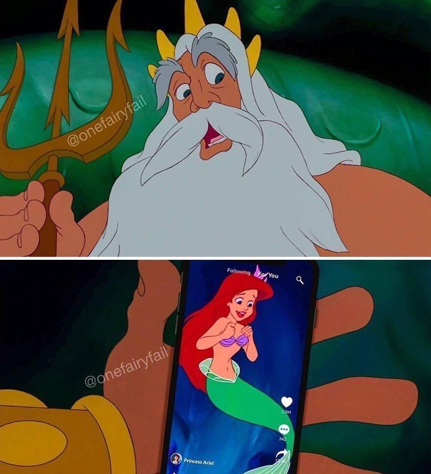 冰雪女王|当迪士尼公主拥有现代科技,冰雪女王爱自拍,却成了滤镜受害者!