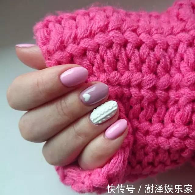 这个秋冬给指甲“穿毛衣”，日韩最新流行趋势真让人看不懂了