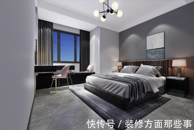 素雅|125平以素雅的灰色调为主,通过黑白色加持,低调沉静成为主流