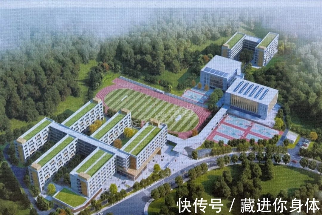 长沙|长沙河西长郡双语二中效果图首次曝光！2022秋开学！