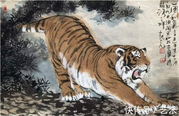 美展&刘金凯画虎