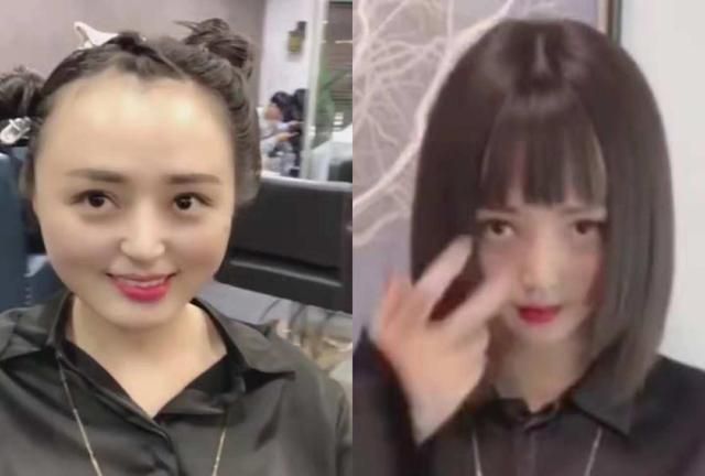 脸型|脸大头大,身材比较矮胖、皮肤偏黑黄的女生适合什么发型?