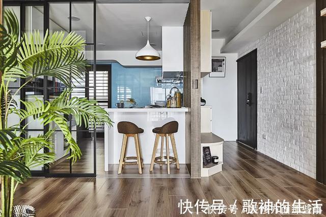 文化石|看了他家102㎡，我承认输了三房一厅两卫，回家就像度假