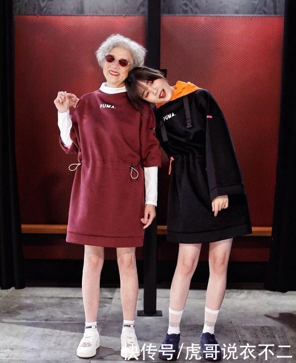 不管多大年纪都要穿“裙子”,看奶奶们的裙子穿搭,年轻又知性