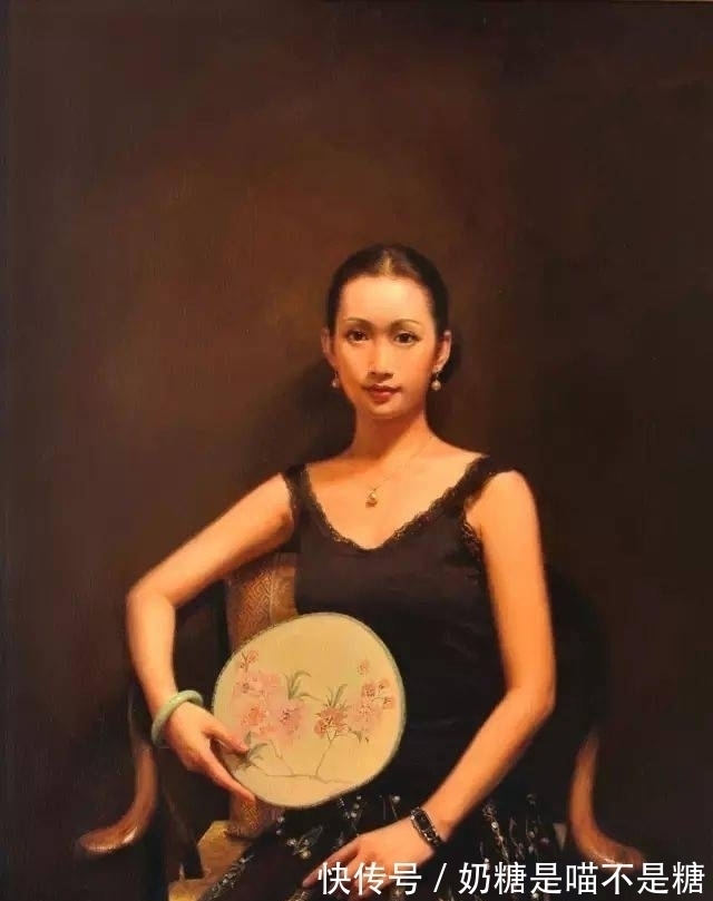 笔触#火辣!光影下的女性充满迷人的魅力,探究油画语言的艺术审美!