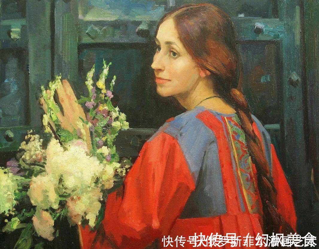 沃斯特雷佐娃！俄罗斯画家阿纳斯塔西娅·沃斯特雷佐娃漂亮油画作品欣赏