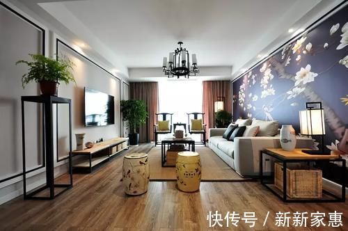三居室|130平新中式三居室，端庄而又有禅意，美得移不开眼！