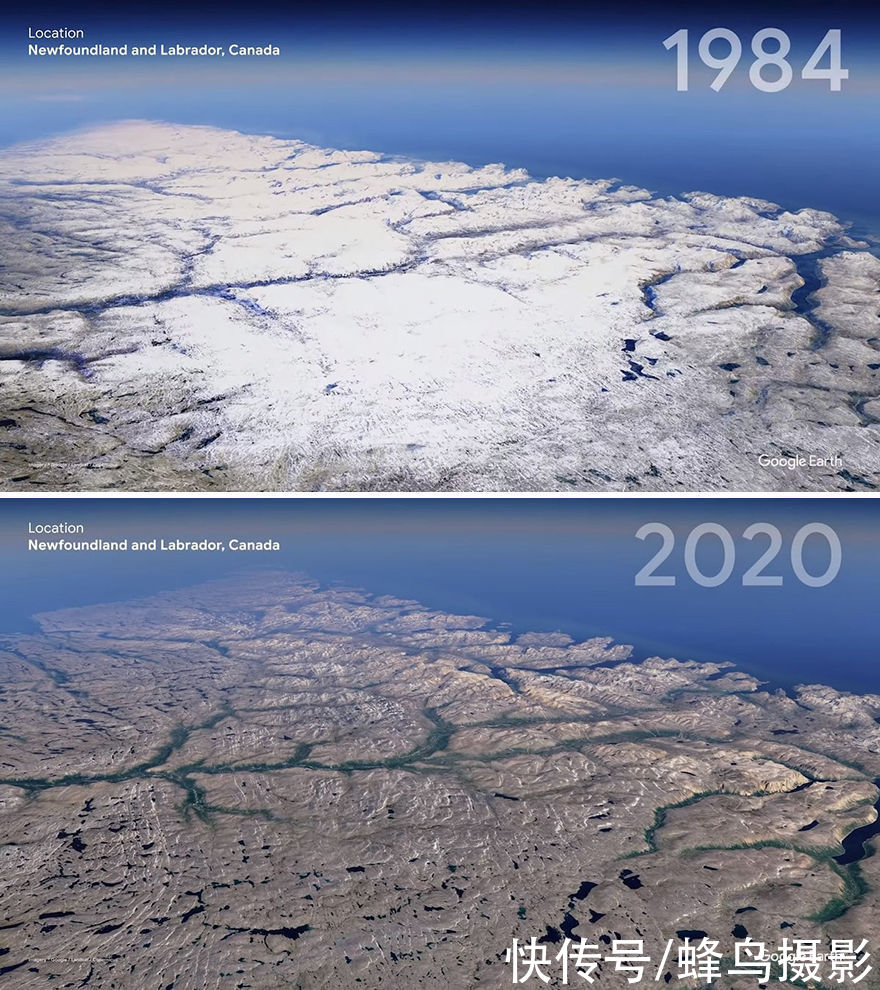 14张卫星拍摄的地球30年对比照,变化触目惊心,死海快要消失了