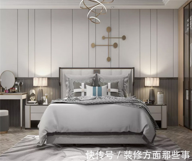 三居室|170平三居室白与原木色护墙结合,加灰色家具碰撞出现代简约风