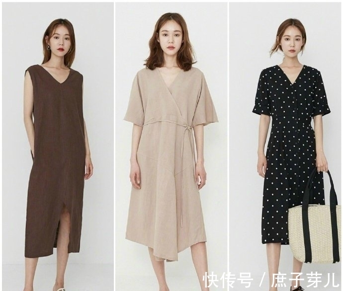 穿搭 夏季气质感穿搭指南！姜黄色T恤配白色高腰裙明媚减龄，淑女知性