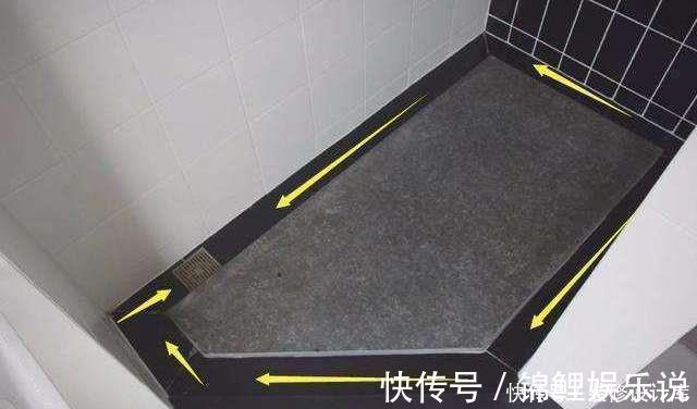 卫生间|卫生间地面不要做斜坡了,有钱人都设计这种代替,下水快又防滑