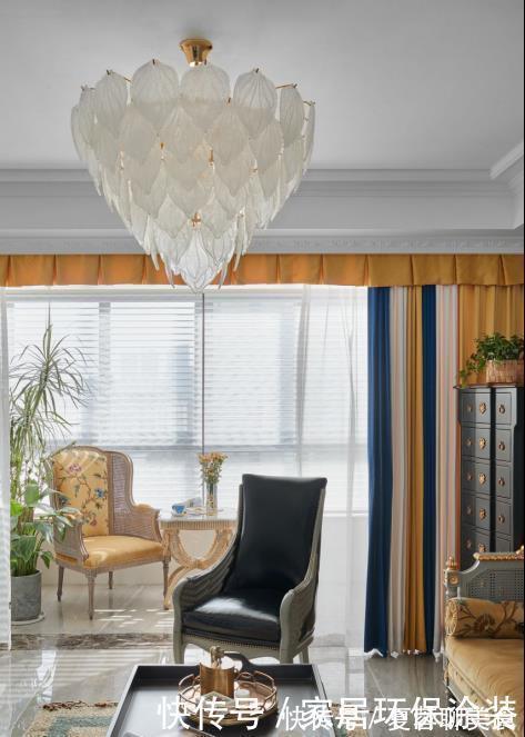 一半皇家风，一半现代感，营造高贵矜持的新家，让朋友羡慕不已