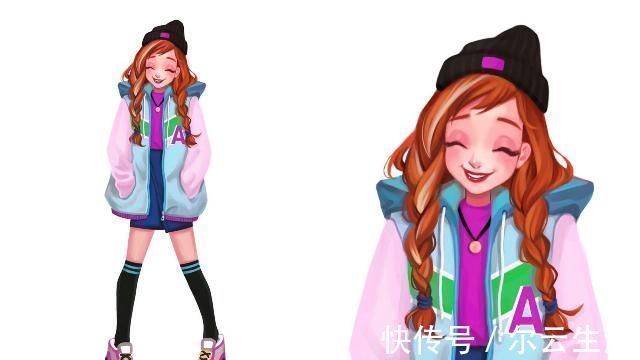 宝嘉康蒂|“油画风格”的迪士尼公主,身穿便装很摩登,又酷又拽比王子还帅