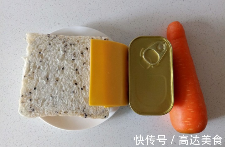 早餐|别再为孩子的早餐发愁了，这款快手三明治轻松解决，几分钟就上桌