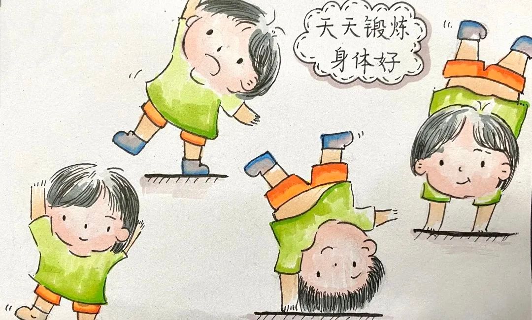 幼儿园|有趣！幼儿园教师原创系列漫画《“绿伢儿”大战新冠病毒》